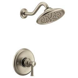 One Handle Single Function Shower Faucet in Brushed Nickel (Trim Only)