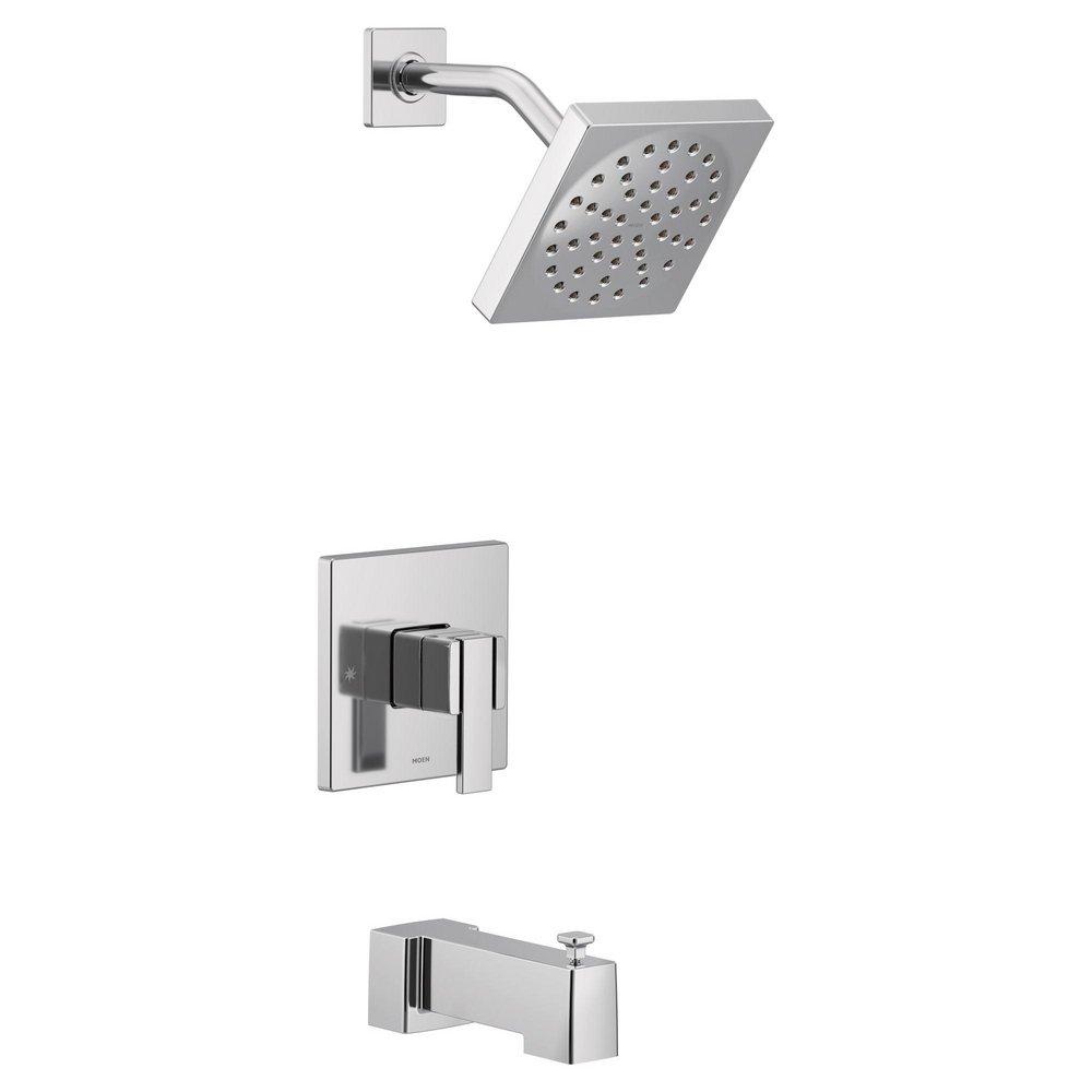 Moen Chrome Single Handle Single Function Bathtub & Shower Faucet (Trim Only) 