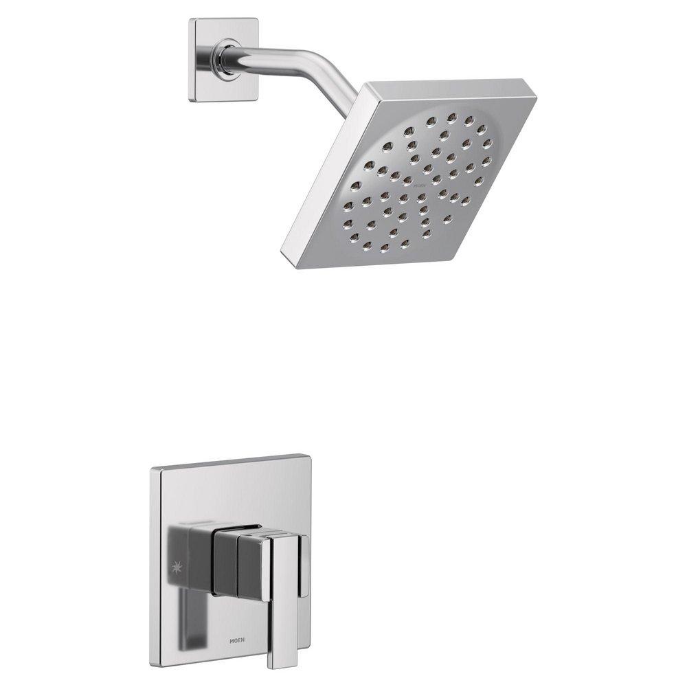 Moen Chrome Single Handle Single Function Shower Faucet (Trim Only) 