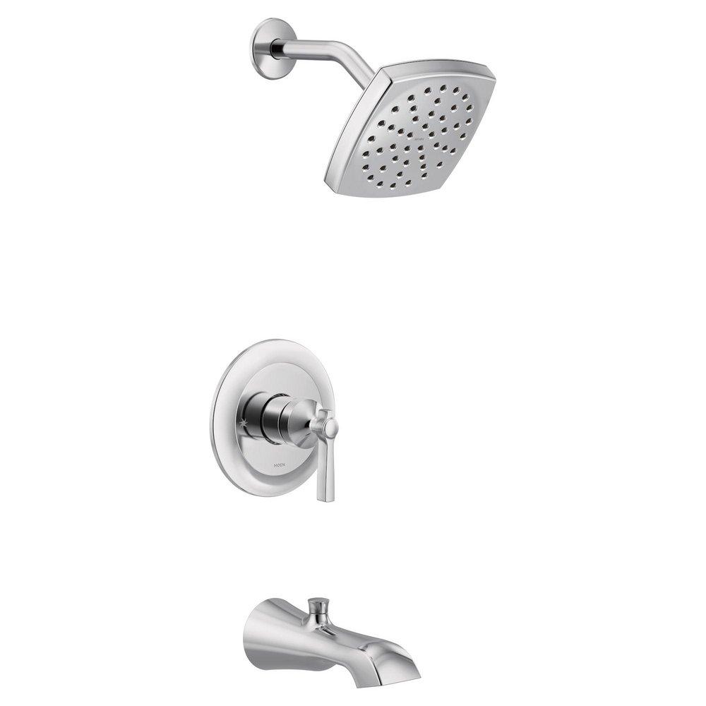 Moen Chrome Single Handle Single Function Bathtub & Shower Faucet (Trim Only) 