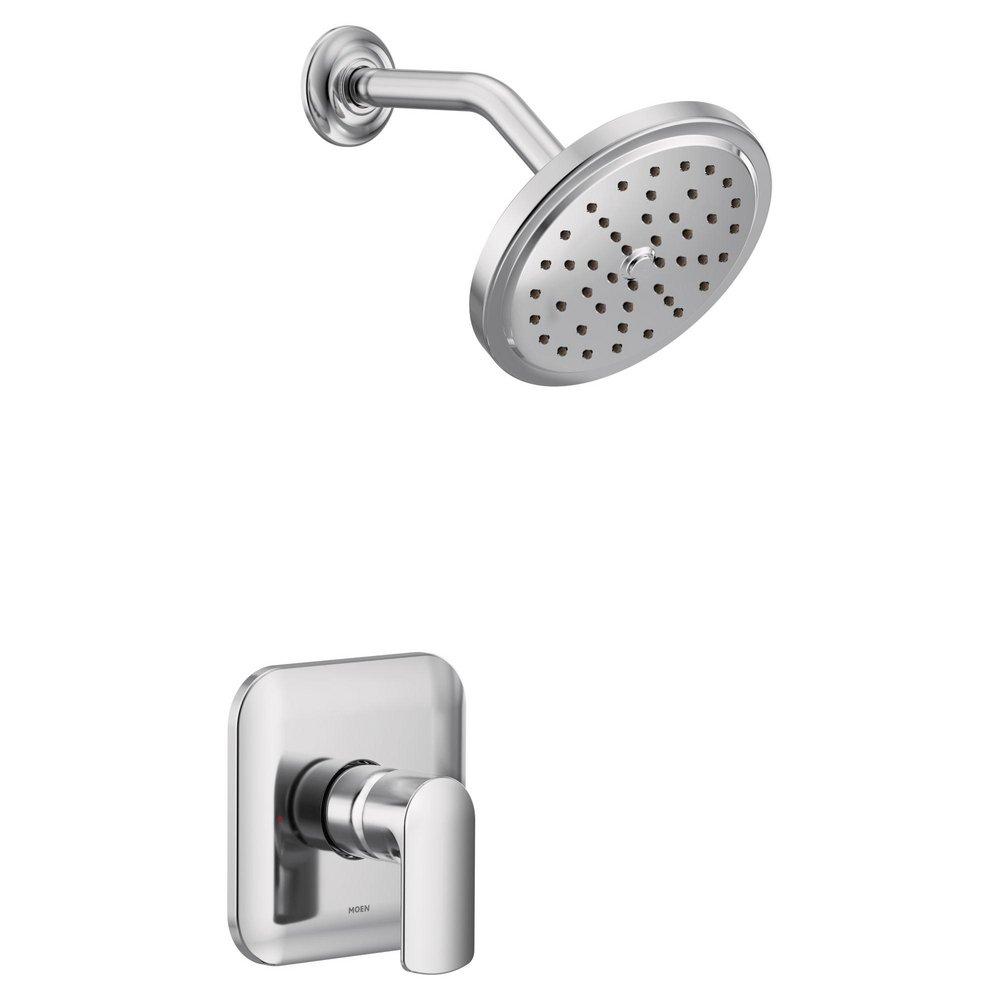 Moen Chrome Single Handle Single Function Shower Faucet (Trim Only) 