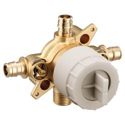1/2 in. Cold Expansion PEX Connection Pressure Balancing Valve with Stops