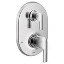 Two Handle Diverter Valve Trim in Chrome