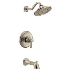 One Handle Single Function Bathtub & Shower Faucet in Brushed Nickel (Trim Only)