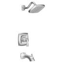Moen Chrome Single Handle Single Function Bathtub & Shower Faucet (Trim Only) 