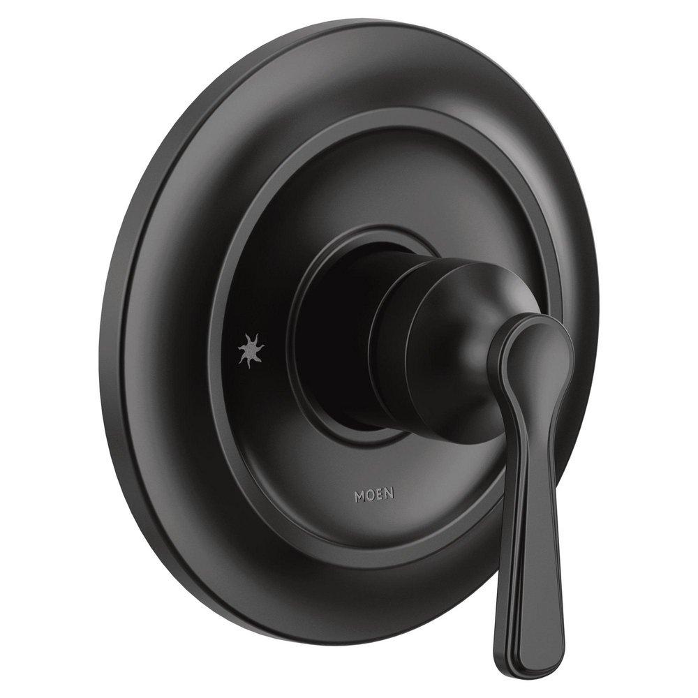 Moen Matte Black Single Handle Bathtub & Shower Faucet (Trim Only) 