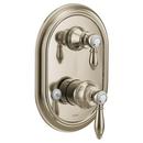 Moen Polished Nickel Two Handle Bathtub & Shower Faucet (Trim Only) 