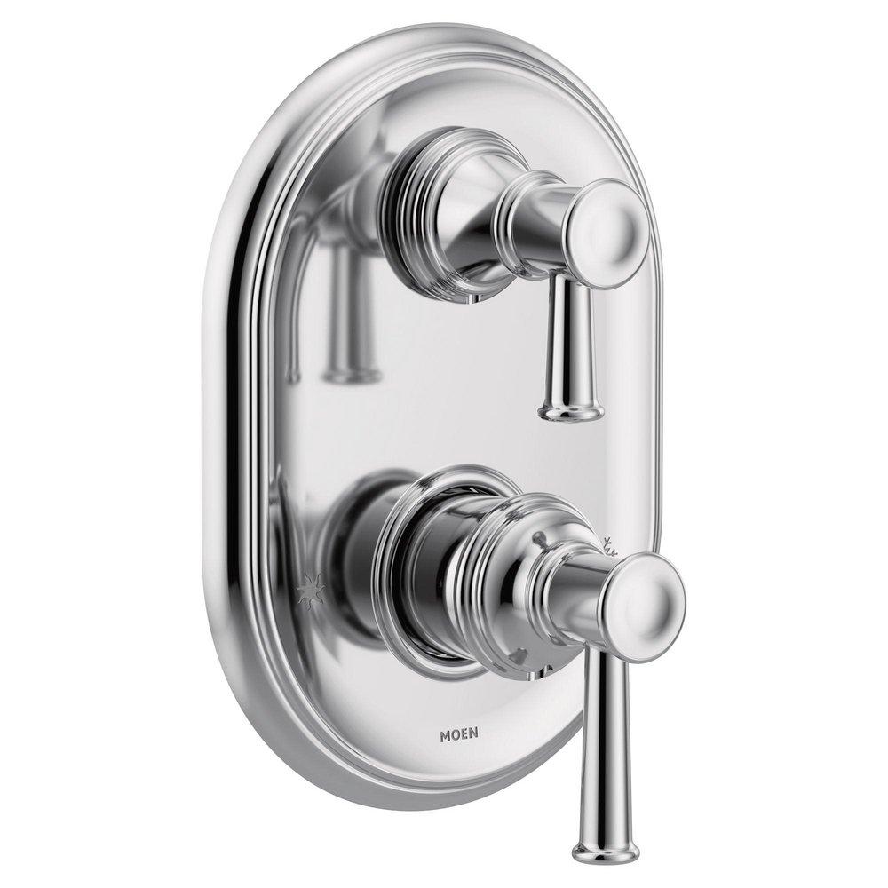 Moen Chrome Two Handle Bathtub & Shower Faucet (Trim Only) 