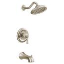 Moen Polished Nickel Single Handle Single Function Bathtub & Shower Faucet (Trim Only) 