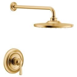 One Handle Single Function Shower Faucet in Brushed Gold (Trim Only)