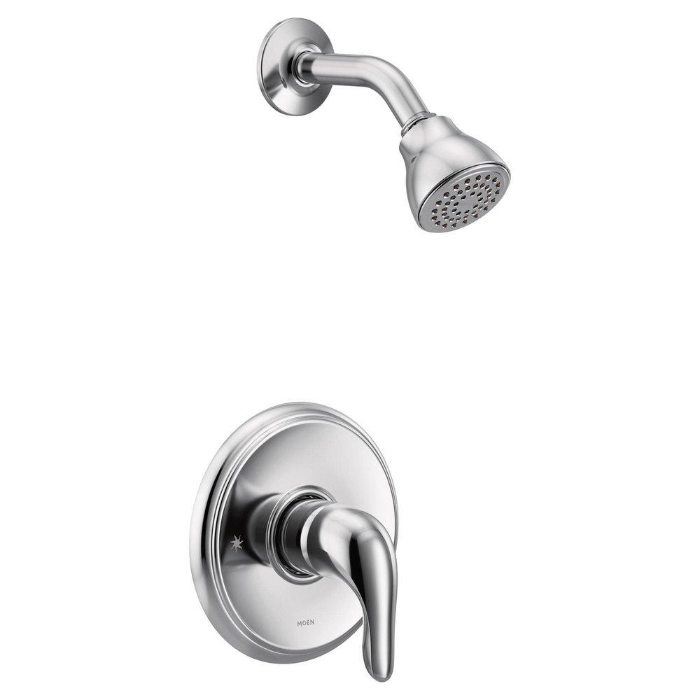 Moen Chrome Single Handle Single Function Shower Faucet (Trim Only) 