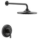 Moen Matte Black Single Handle Single Function Shower Faucet (Trim Only) 