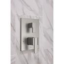 Moen Brushed Nickel Two Handle Bathtub & Shower Faucet (Trim Only) 