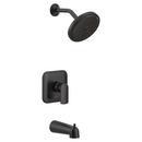 One Handle Single Function Bathtub & Shower Faucet in Matte Black (Trim Only)