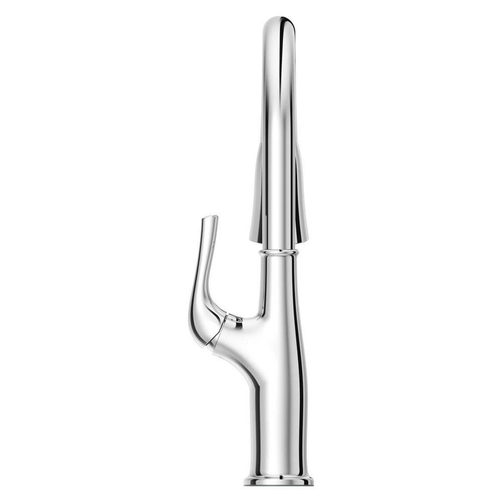 Pfister Polished Chrome Single Handle Pull Down Kitchen Faucet 