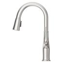 Pfister Stainless Steel Single Handle Pull Down Kitchen Faucet 