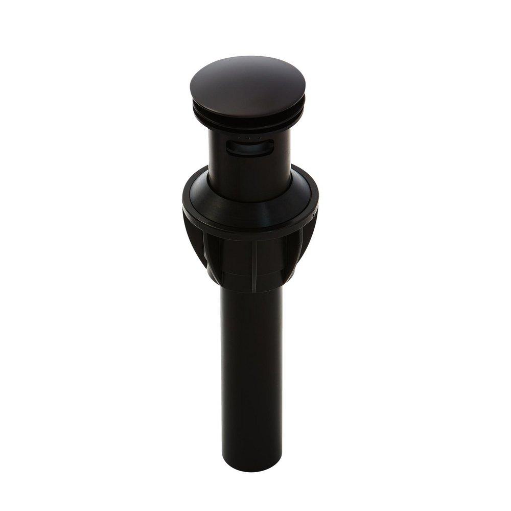 Pfister Matte Black 1-19/32 in. Bathroom Sink Drain 