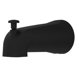 Diverter Tub Spout in Matte Black