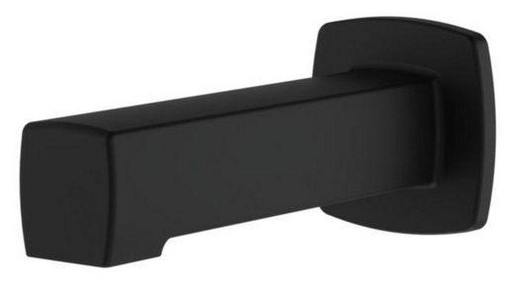 Pfister Matte Black 6-17/32 in. Metal Tub Spout 