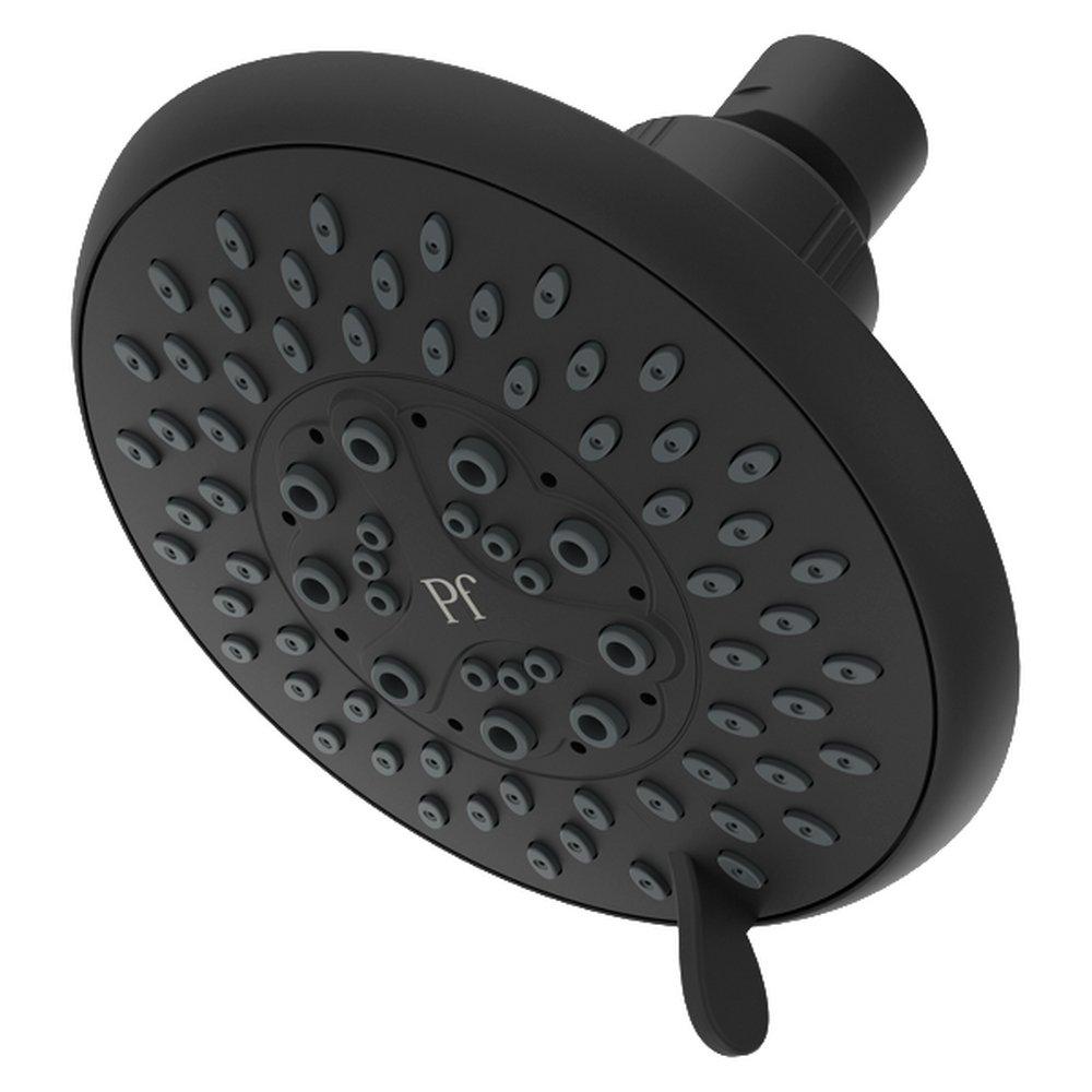 Pfister Matte Black Multi Function Full Spray, Massage, Combo, Rinse and Drench Showerhead 