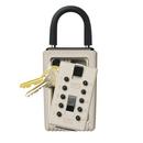 Kidde Clay 3-Key Portable Push Button Safe Box 