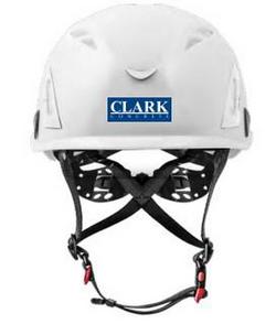 Plastic Hard Hat in White