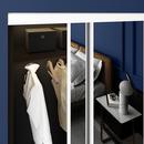 Colonial White 80-1/2 in. Bi-Pass Door with Frame in White 