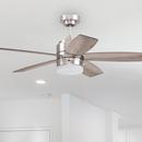 Westcraft Brushed Nickel 44 in. 5-Blade Ceiling Fan 2-Light 
