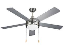 52 in. 5-Blade Indoor Ceiling Fan in Brushed Nickel