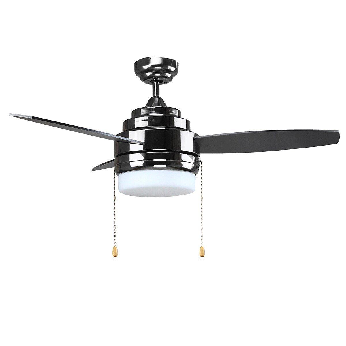 Westcraft Gun Metal 42 in. 3-Blade Ceiling Fan 2-Light 