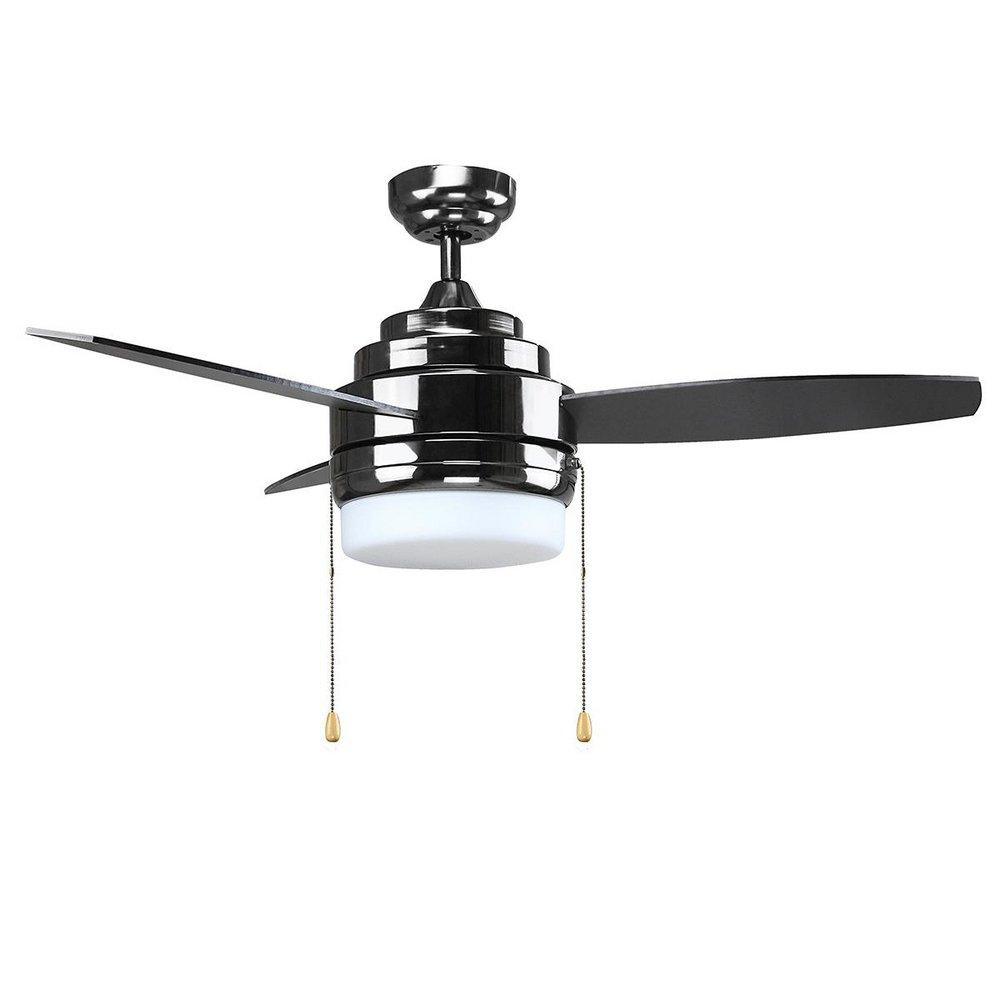 Westcraft Gun Metal 44 in. 3-Blade Ceiling Fan 2-Light 