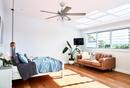 Westcraft Brushed Nickel 52 in. 5-Blade Ceiling Fan 3-Light 