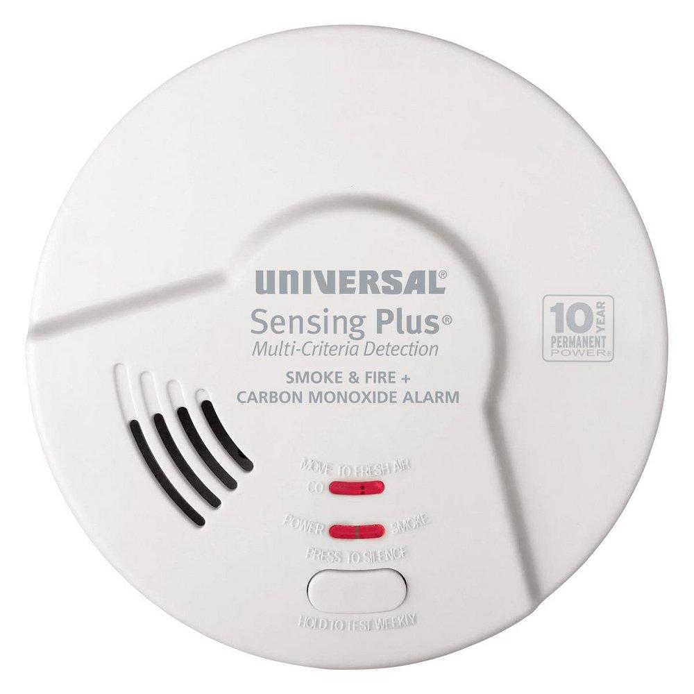 Sensing Plus AMIC3511SB Multi Criteria Combo Smoke, Fire & Carbon Monoxide Alarm With AA Battery 