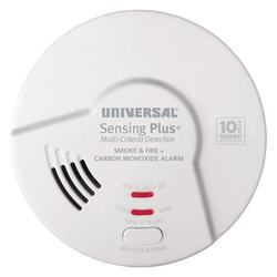 Sensing Plus Multi-Criteria Combo Smoke Detector, Fire & Carbon Monoxide Alarm with 10 Year Sealed Battery