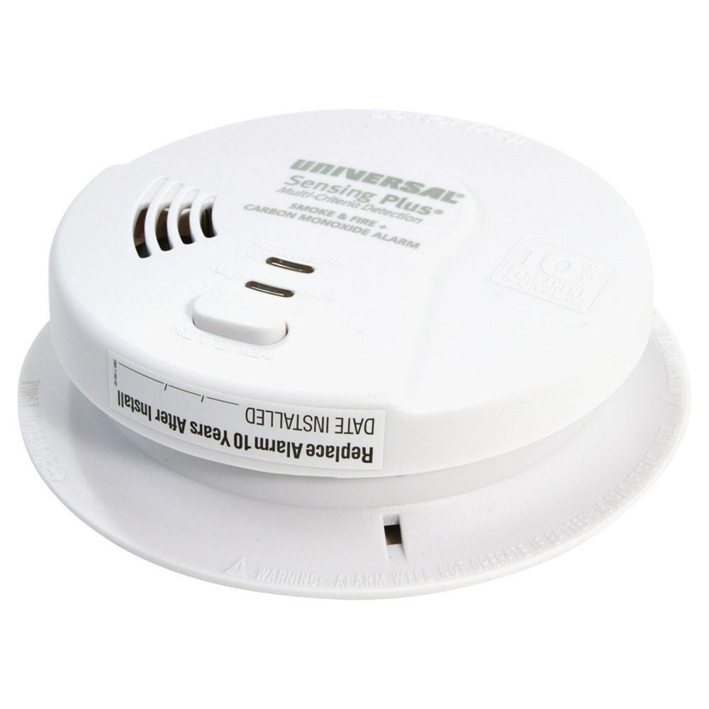 Sensing Plus AMIC3511SB Multi Criteria Combo Smoke, Fire & Carbon Monoxide Alarm With AA Battery 