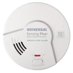 Sensing Plus 10-Year Sealed Battery Powered Smoke & Fire Alarm