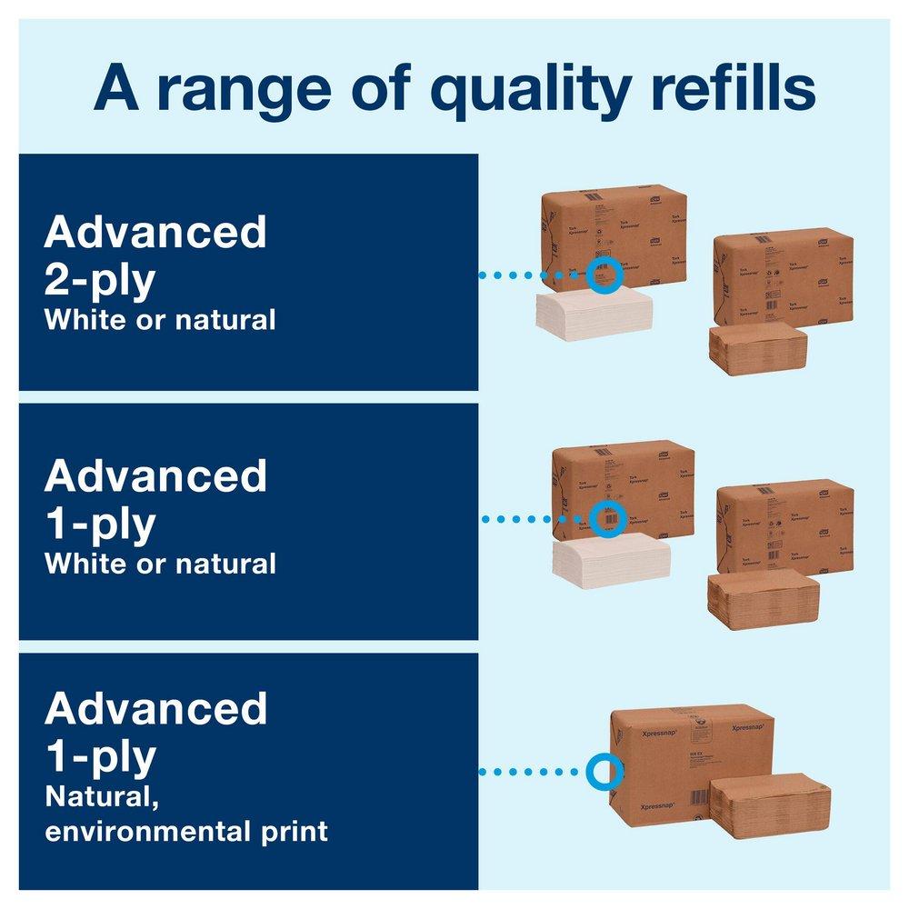 TORK XPRESSNAP COUNTER DISP BLK 