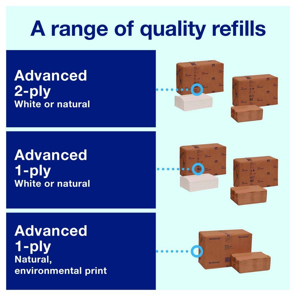 TORK XPRESSNAP COUNTER DISP BLK 