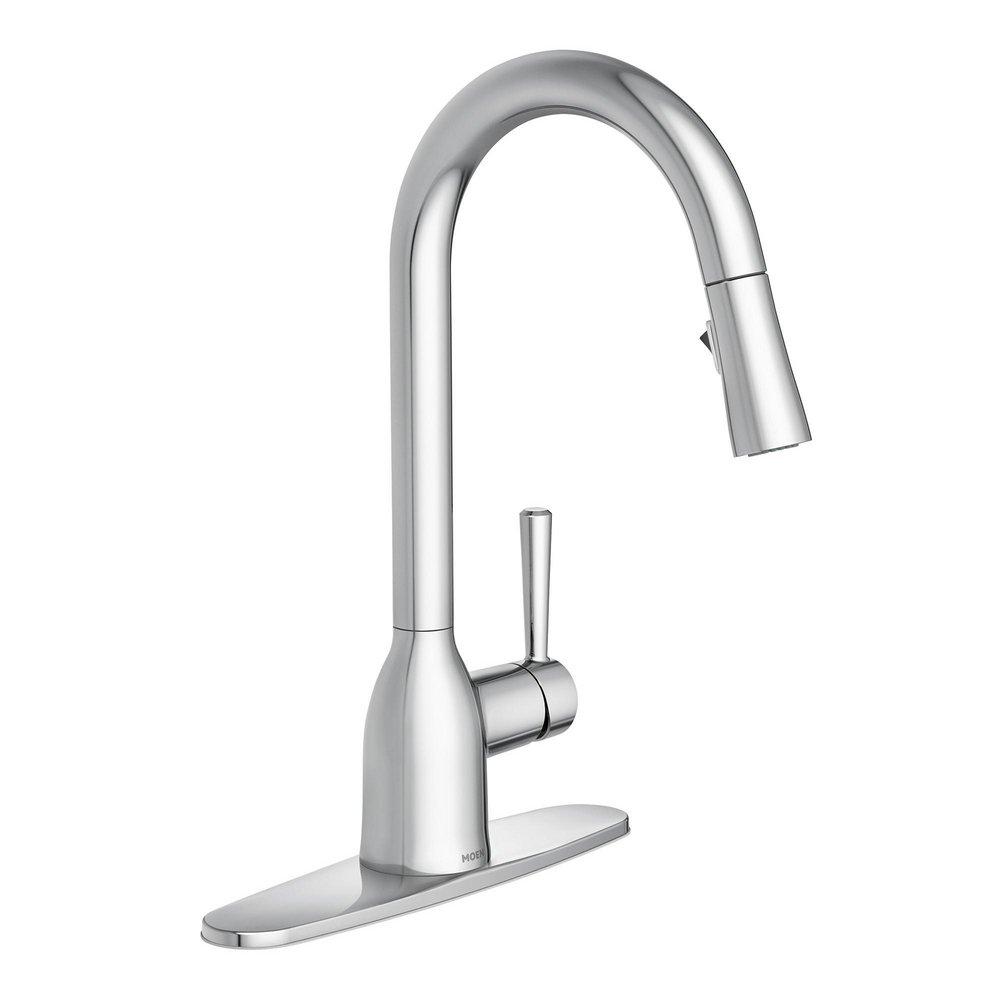 Moen Chrome Pull Down Kitchen Faucet 