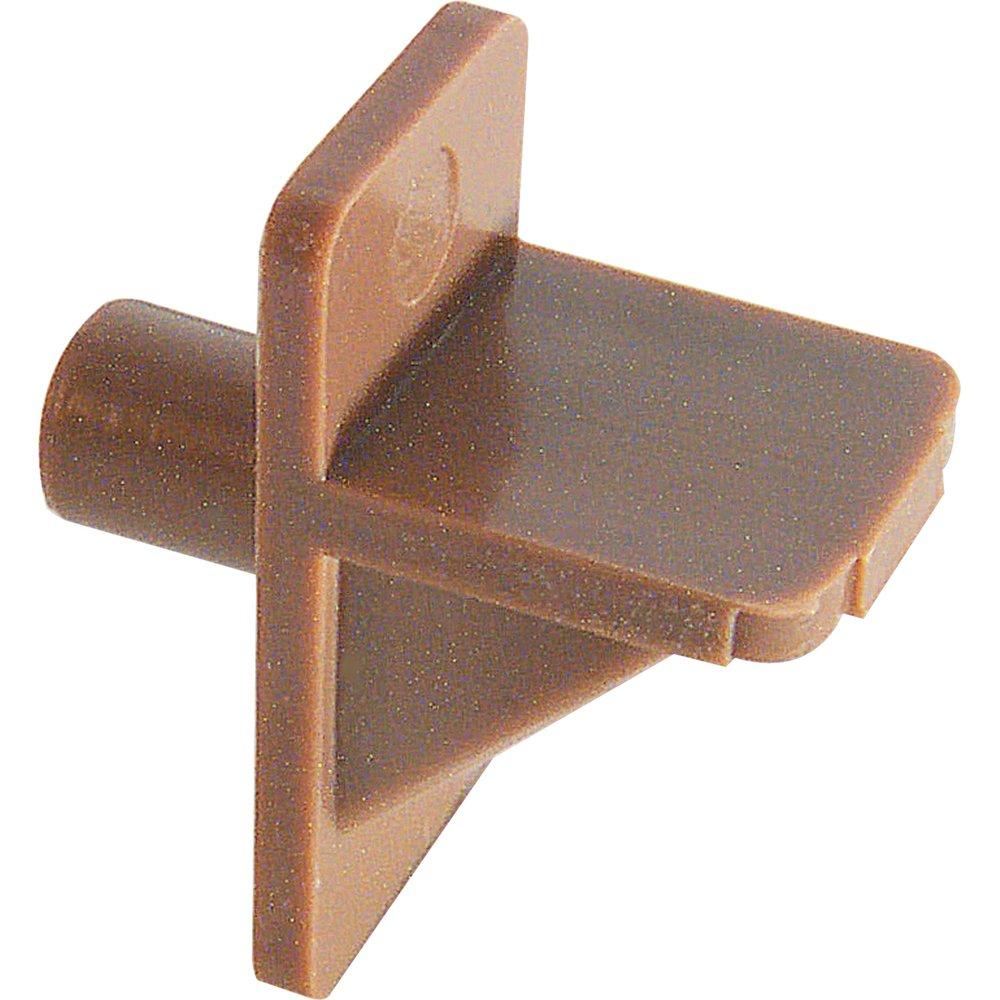 Brown Plastic Shelf Support Peg (Pack of 50) 