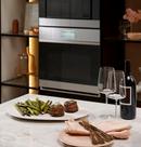 GE Caf&eacute; Platinum Glass 29-3/4 x 24-3/4 in. 10 cu. ft. 40A Combo Oven 