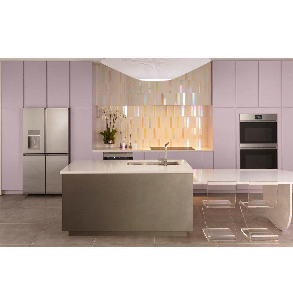 GE Caf&eacute; Platinum Glass 29-3/4 x 24-3/4 in. 10 cu. ft. 40A Combo Oven 