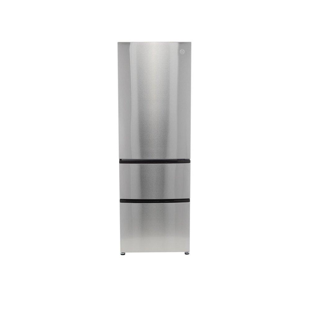 GE&reg; Stainless Steel 23-1/2 in. 11.9 cu. ft. Bottom Mount Freezer Refrigerator 