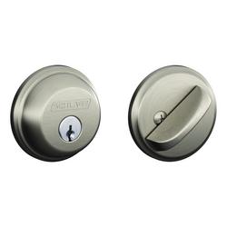 Single Cylinder Deadbolt in Satin Nickel
