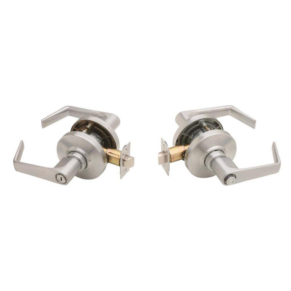 Schlage&reg; Satin Chrome Mortise Entrance Lock 