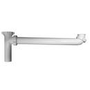 16 in. Slip-Joint End Outlet in White