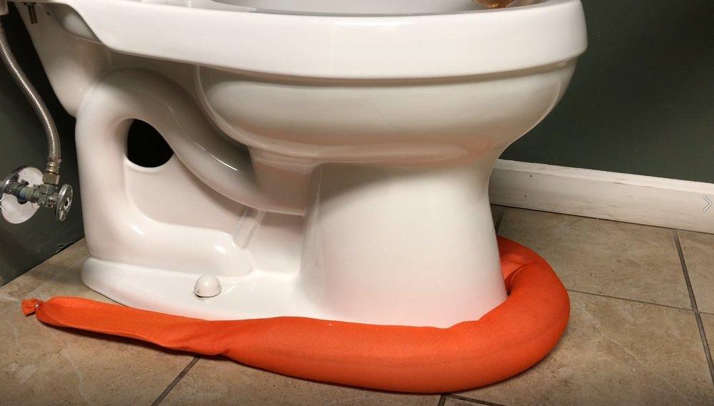 Quick Dam Orange 2-1/2 in. x 4 ft. Indoor Water Dam 