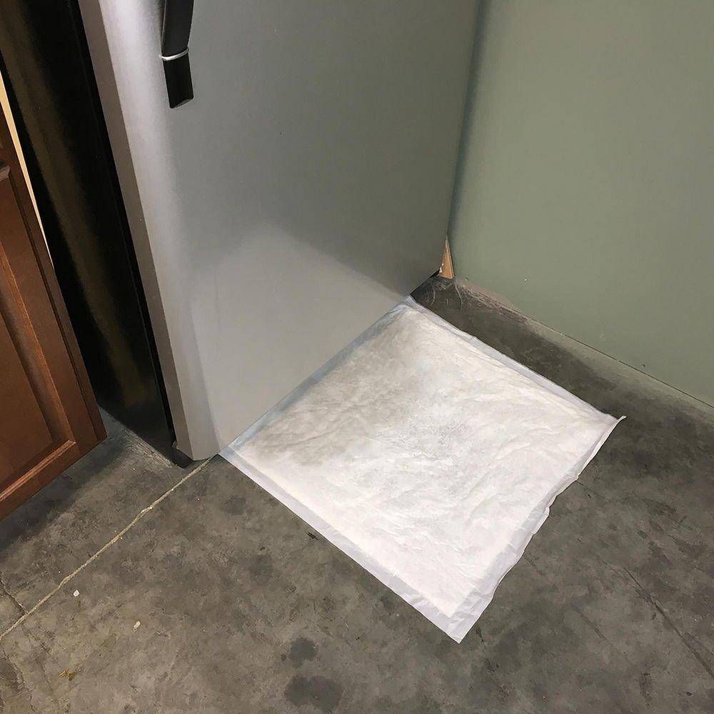 Quick Dam White 2 x 2 ft. Polymer Quick Dam Drip Mat (Case of 100) 