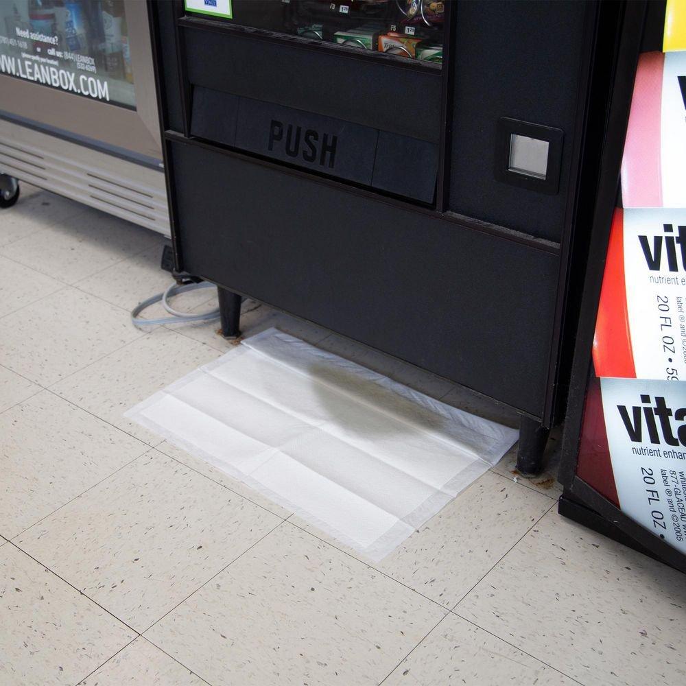 Quick Dam White 2 x 2 ft. Polymer Quick Dam Drip Mat (Case of 100) 