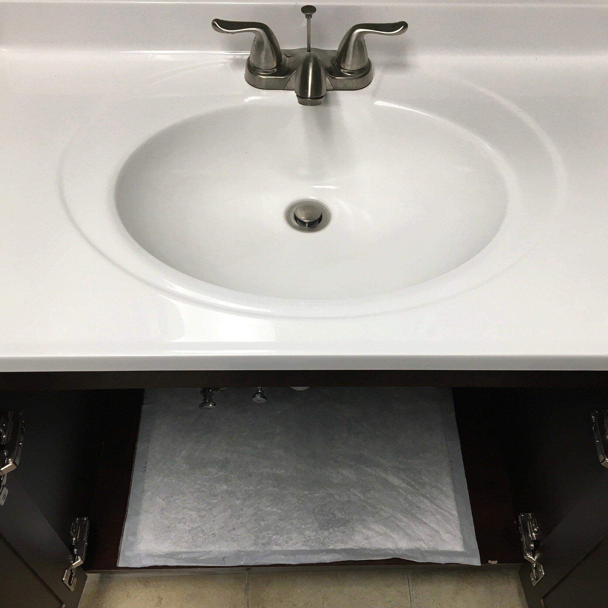 Quick Dam White 2 x 2 ft. Polymer Quick Dam Drip Mat (Case of 100) 
